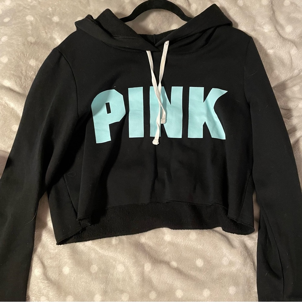 PINK cropped Sweatshirt